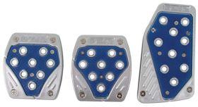 Pedal Pad Silver Blue