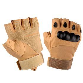 Tactical Gloves Military Rubber Hard Knuckle Gloves - Yellow
