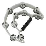 Santa Fe SUNTMB-WH Tambourine Half Moon abs White