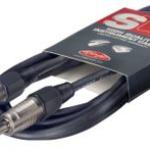 Stagg SGC3DL Deluxe Jack-Jack Instrument Cable - 3m