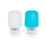 GLOBITE 2 Pack Silicone Travel Bottles - 50ml