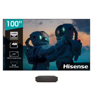 Hisense 100" L5F Ultra Short Throw 4K Smart Laser TV with Dolby Atmos