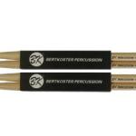 BK 5A American Hickory Wood Tip Drum Sticks - 2 Pairs