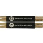 BK 7A American Hickory Wood Tip Drum Sticks - 2 Pairs