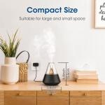 Modern-Style Aroma Diffusers With Candle Light Remote Control, USB-Powered