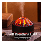 Charcoal Firewood Simulated Flame Air Humidifier