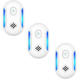 Plug In Ultrasonic Pest Repeller 3 Pack for Large Rooms