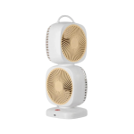 Dual 350 Rotatable Head Rechargeable Desk Fan