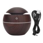 Casey Ultrasonic Aroma Mini Portable Humidifier Dark Wood