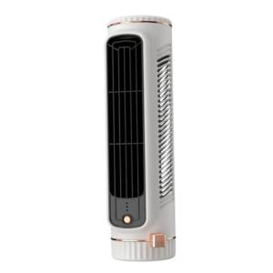 Portable Bladeless Tower Fan with 3D Air Circulation