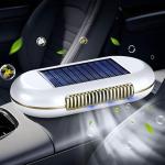 Solar USB Car Air Freshener with Ozone Odor Control
