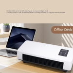 Wall Mounted Mobile Air Conditioner With LED Display, Towel Drying Rack