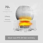 Spherical Mini Recyclable Household Dehumidifier - White