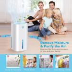 Heartdeco Portable Silent Household Dehumidifier