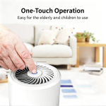 Acare Small Compact Dehumidifier Low Noise Moisture Absorber For Home Bedro