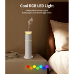 Desktop Aroma Diffuser Timed Shutdown Night Light Quiet Operation EU Plug