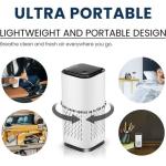Superwise A1 USB-C Mini HEPA Quiet Air Purifier White