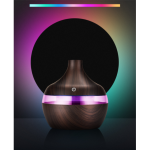 Mini Ultrasonic Atomized Fragrance Humidifying Aroma Diffuser - Dark Wood
