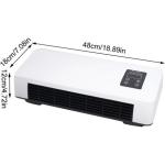 Compact Portable AC Heater Ductless Cooling Fan with Remote