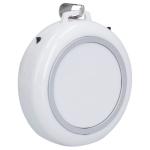 White Wearable Negative Ion Air Purifier Necklace