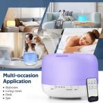Andoora 7 LED Color Light Air Humidifier With Remote Control