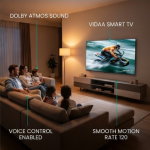Hisense 75Q6Q 75" 4K QLED VIDAA Smart TV with Dolby Vision