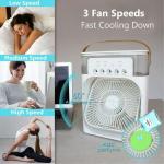 Portable Ice Cooler Fan Air Conditioner Fan Mini Fan Air Cooler Mist Fan