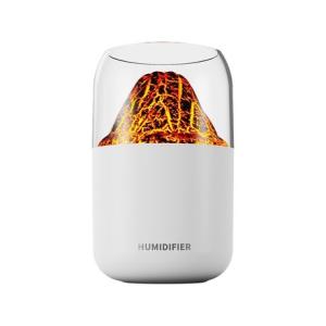 Creative Large Mist Output Volcano Simulated Humidifier with Colorful