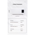 Portable Wall Mounted Mobile Air Conditioner With LED Display
