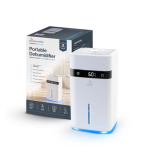 GMC - Portable 1.2L Dehumidifier - Compact, Silent & Energy Efficient