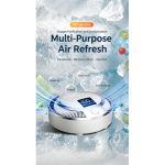 Mini Rechargeable Fridge Air Purifier Sterilizer Odor Remover Digital Scree