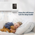 Wall-Mounted Heater & Cooling Fan with Remote Control