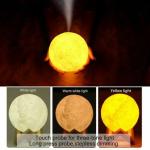 Air Humidifier 3D Moon Lamp Night Light USB 880ML