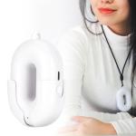 White Neck Hanging Wearable Air Purifier Necklace