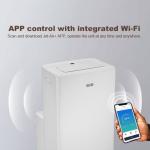 Jet-Air Q PLUS 12000 Btu Heating and Cooling Poratble Aircon ( Wifi)