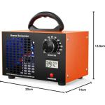 Ozone Generator 60000mg/H with Temp Humidity Display with SA 3-Pin Cable