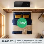 Split Wall Air Conditioner Unit - Inverter + WiFi | Sirair Omega