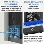 Retractable Window Exhaust Fan, Drill-Free Sliding Window