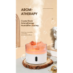 Salt Crystal Aromatherapy Diffuser LED Ambient Light Ultrasonic Mist Scent