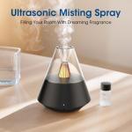 Modern-Style Aroma Diffusers With Candle Light Remote Control, USB-Powered