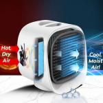Mini Portable USB Air Conditioner, Humidifier, Fan