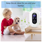 LCD Display, Mini Ozone Generator Air Purifier