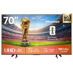 Hisense 70" A6Q 4K UHD Smart TV with AI Upscaler & Voice Control