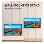 Omega 40" Frameless Smart LED HD TV HDMI / WIFI / USB