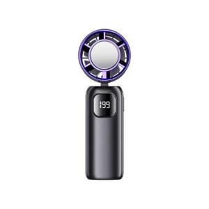 Portable high-speed cooling, folding air conditioning fan