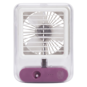 Portable Humidifying Night Light Spray Fan 1200mAh by trendhunters