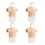 4 Pack - Portable Hanging Dehumidifier