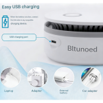 Bltunoed Ozone Air Purifier, 3W, 20mg/h, White