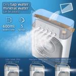 Portable Ice Cooler Fan Air Conditioner Fan Mini Fan Air Cooler Mist Fan
