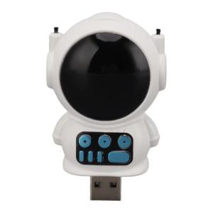 Spaceman Shape Negative Ion Air Purifier White